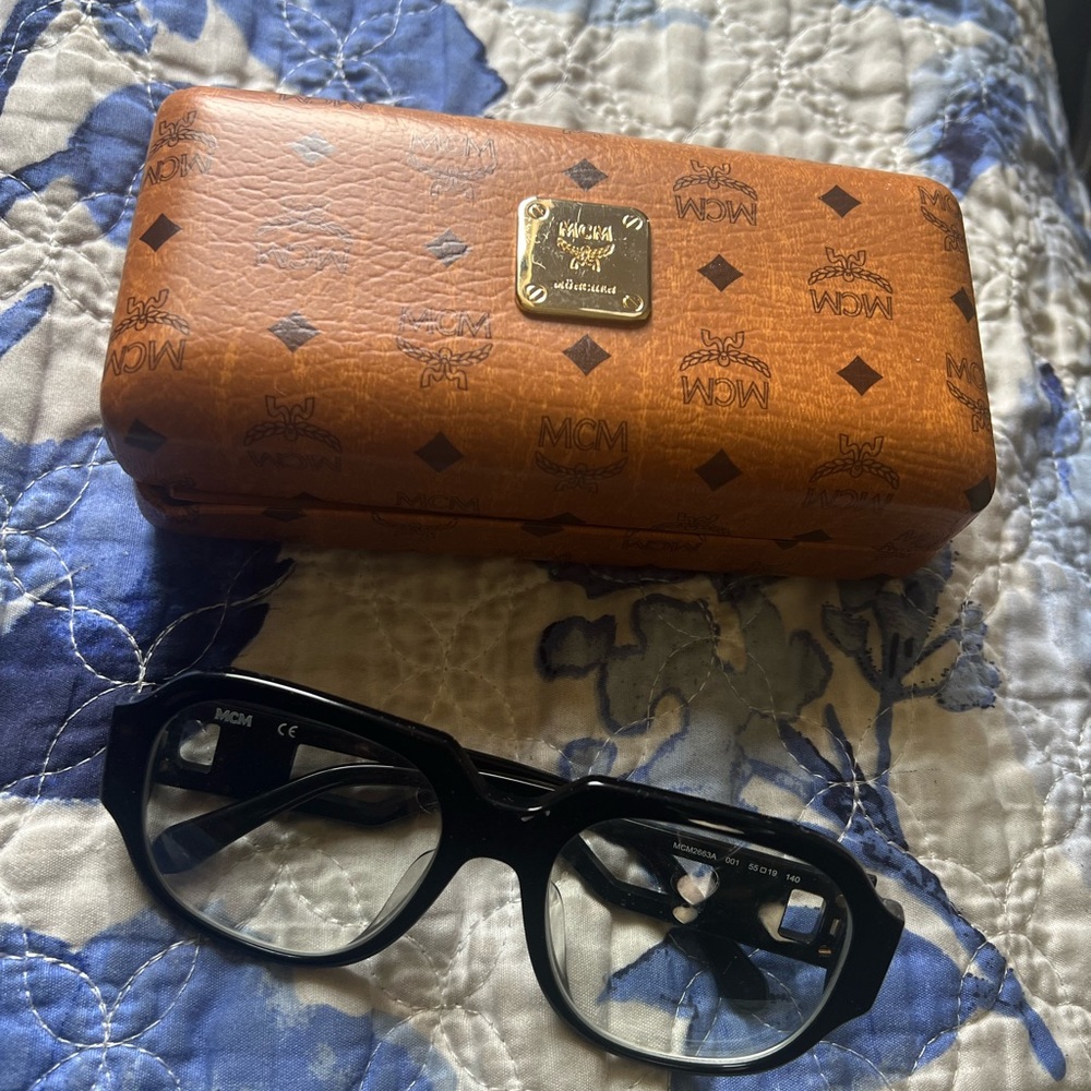 MCM Black Unisex Eyeglasses (Men/Women)